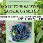 Boost Your Backyard Gardening Skills