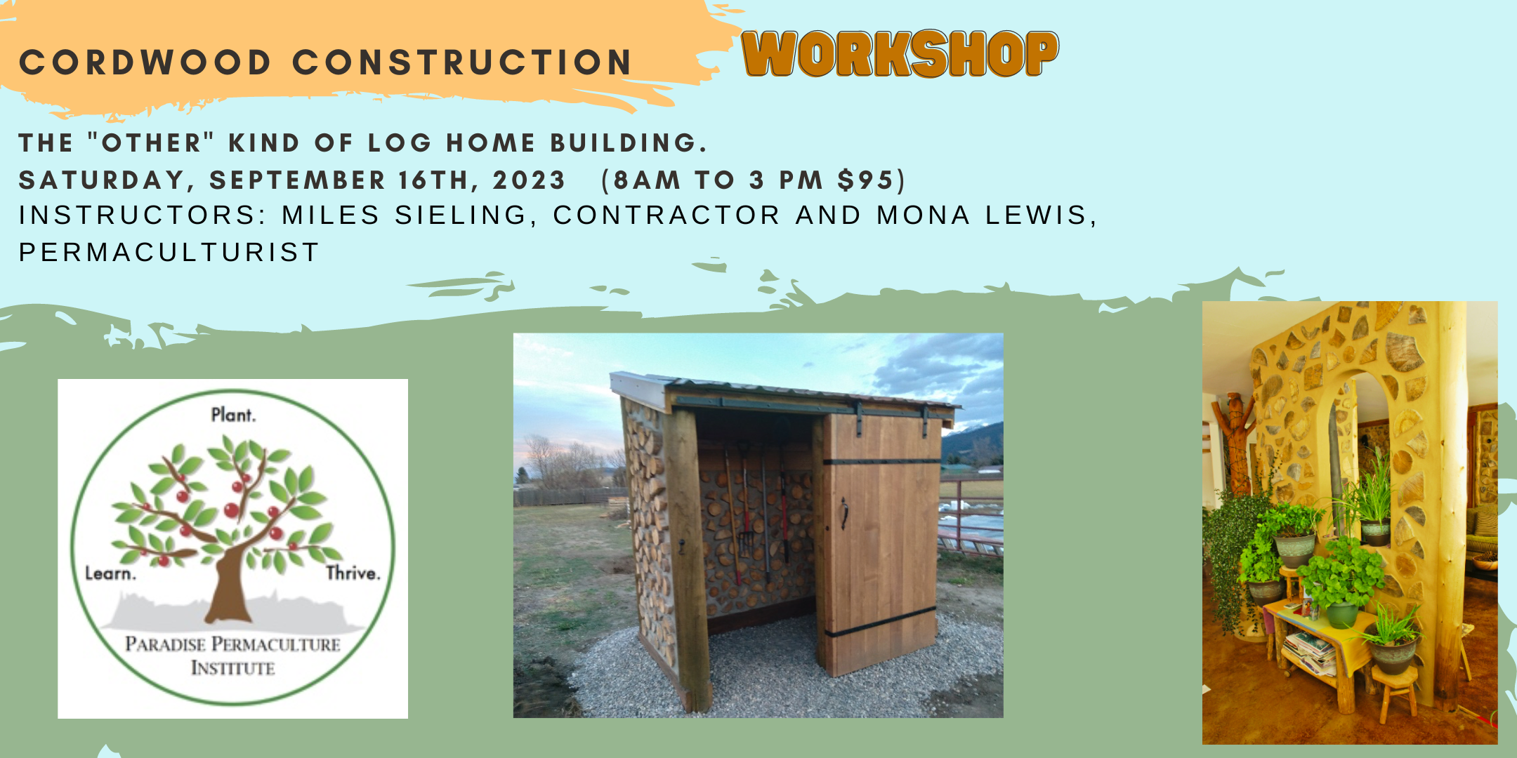 Cordwood Construction Workshop