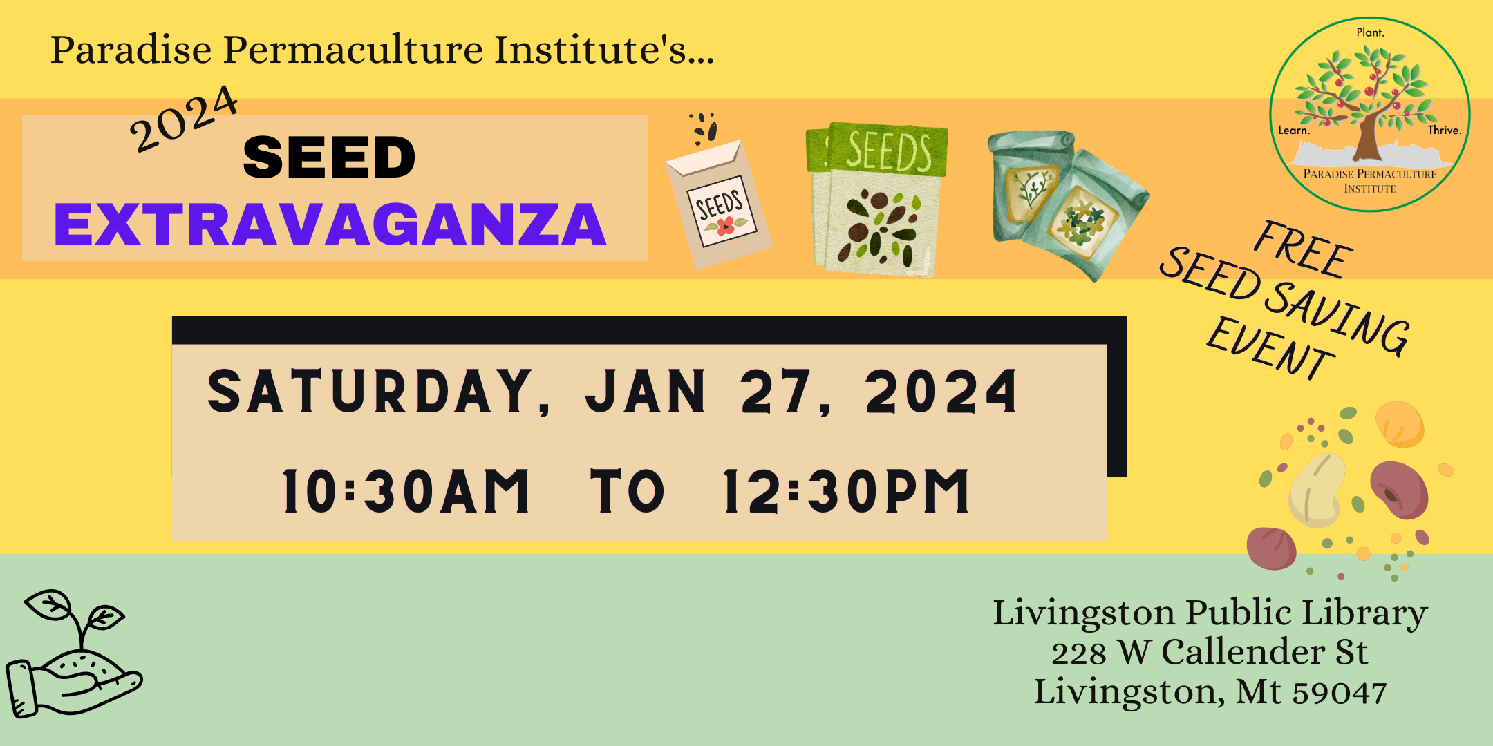 PPI's 2024 Free Seed Saving Event