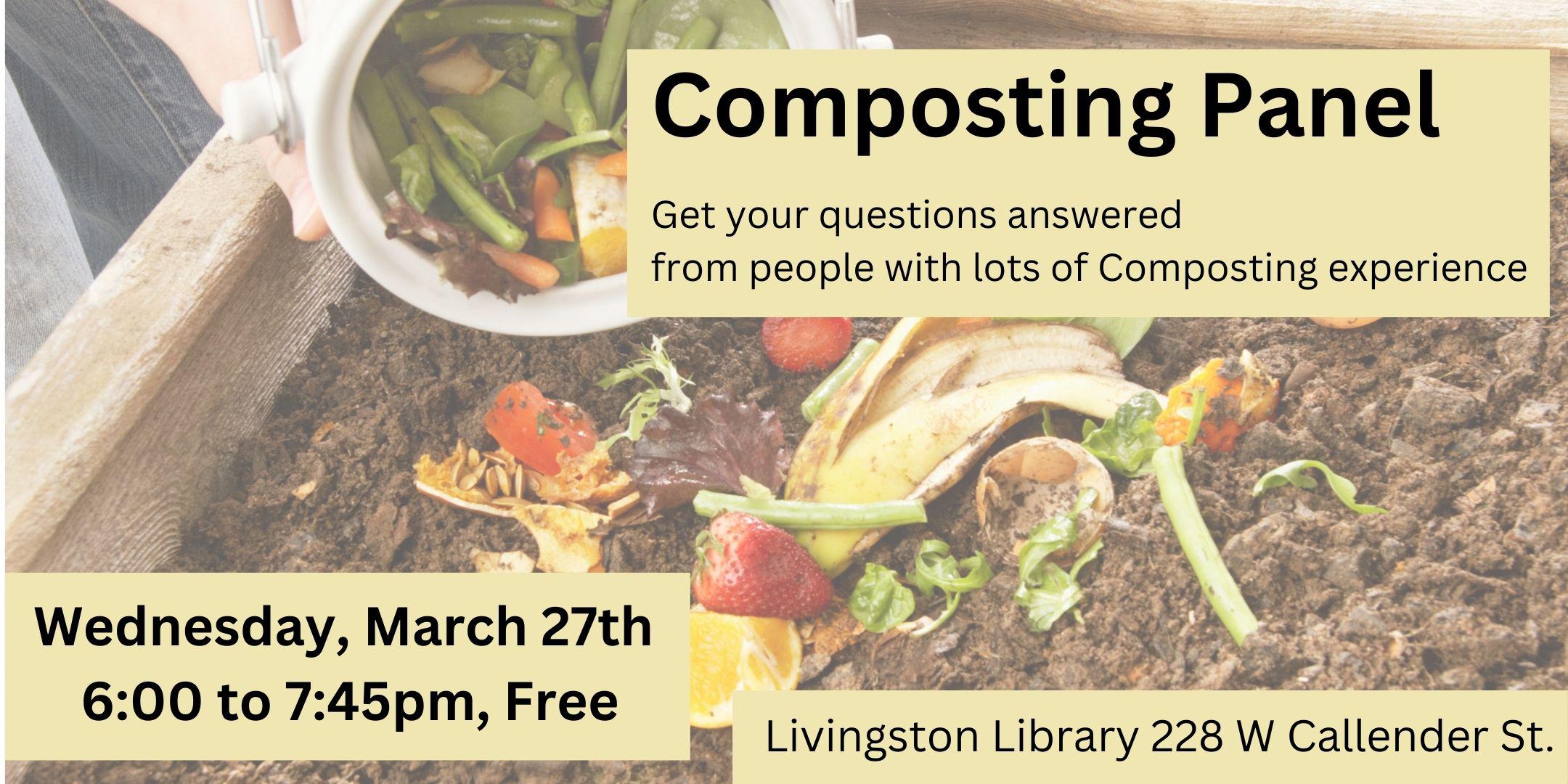 Composting Panel -Get Your Composting Questions Answered