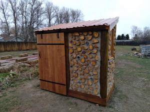 Cordwood Building