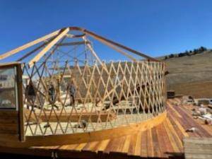 yurt progress